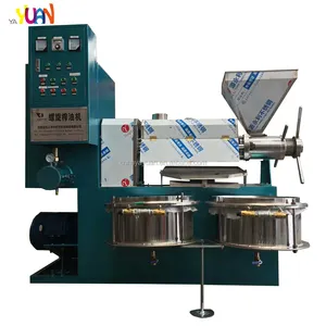 Máquina de prensa de aceite frío de tornillo para máquina de prensa de aceite comercial de la India máquina de prensa de aceite de palma