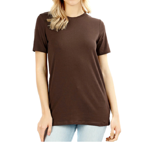 Camiseta de la mejor calidad para mujer, Camiseta con estampado de logotipo de verano con cuello redondo, camiseta gráfica para mujer, camiseta en blanco personalizada de BD - Product Image 3