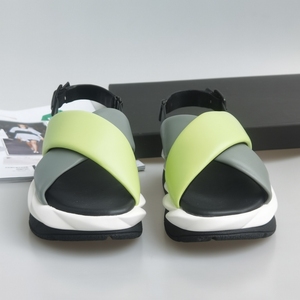Sandalias de Mujer con Plantilla de Piel de Cordero 100% Cuero Vacuno, Suela Gruesa, Sandalias Deportivas Elásticas de Látex, Personalizables con Logotipo - Product Image 6
