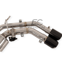 Silencieux d'échappement OEM Valvetronic pour Audi S3 2.0T 2015-2024, en acier inoxydable, performance racing, amélioration du son
