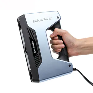 Ticari endüstriyel Einscan Pro 2x 3d lazer tarayıcı parlayan el tarama cnc makinesi