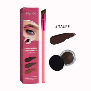 Pomada de cejas vegana de alta calidad, 3 colores, resistente al agua, pomada de larga duración, crema potenciadora de cejas pigmentada - Product Image 4