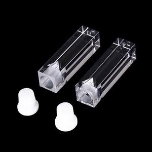 Flowcel Hoge Precisie Optische Glazen Fluorescentie <span class=keywords><strong>Micro</strong></span> <span class=keywords><strong>Cuvette</strong></span> Met Stop - Product Image 4