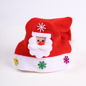Nuevos Gorros de Santa Claus con Luces LED para Decoración Navideña, Gorros de Santa Claus de Dibujos Animados con Diseño de Muñeco de Nieve y Alce para Adultos y Niños - Product Image 6
