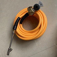 Kits de tuyaux de gonflage d'air pour camion OEM en gros d'usine 3/8 "tuyau ID 50ft WP 300PSI avec Gladhand et mandrin à air pour remplir les pneus de voiture