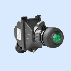 Bouton-poussoir YXFB CH0801 IP66 étanche en polyamide à montage sur panneau pour interrupteurs à bouton-poussoir Ex NEPSI CNEX pour -40~+85 - Product Image 1