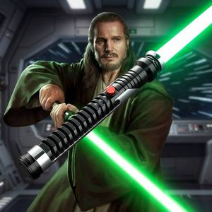<span class=keywords><strong>Sabre</strong></span> <span class=keywords><strong>laser</strong></span> Nexussabers Qui Gang Jin avec poignée en métal, rechargeable par USB et à mouvement fluide, pour l'entraînement à l'épée - Product Image 1