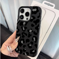 Coque de téléphone Léopard personnalisée pour iPhone – Étui souple en TPU imprimé intégral pour iPhone 17, 16, 15, 14, 13