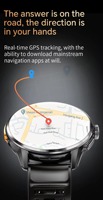 Jam Tangan Pintar Global H100 Android dengan Kartu SIM, Kamera HD, Pengontrol AC, Kartu SIM 4G, Sistem Ganda