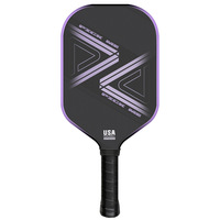 Raquette de pickleball SwiftAce SA-356 T700 en fibre de carbone haute rigidité, surface mate texturée, légère, haute rotation, nid d'abeille 16 mm