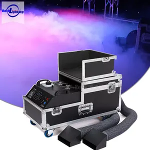 Les deux éclairages vente chaude 3000W machine à brouillard d'eau basse danse sur les nuages parfait pour les événements de mariage dj scène fête d'anniversaire