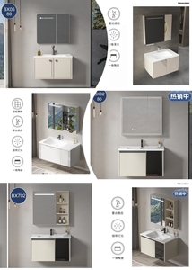 Nuevo Modelo 2026, Lavabo Doble <span class=keywords><strong>de</strong></span> Cerámica <span class=keywords><strong>de</strong></span> 1500 mm, Resistente al Agua, Moderno, con <span class=keywords><strong>Espejo</strong></span> LED Montado en la Pared, Mueble <span class=keywords><strong>de</strong></span> Baño para Villa u Hotel - Product Image 3