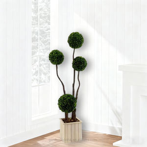 Décorations Printemps-Été : Arbre en Pot Boule de Buis Vert en Plastique Écologique de Haute Qualité (1,5 m) pour la Maison, l'Hôtel, les Fêtes et la Décoration Festive - Product Image 5