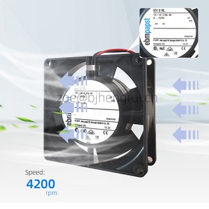 Ventilador Axial ebmpapst 8312HL 80*80*32mm 12V DC 4W 5.8A 39.4 CFM 4200RPM con Rodamiento de Bolas 43dBA para Equipos Médicos e Inversores - Product Image 3