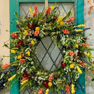 <span class=keywords><strong>Couronnes</strong></span> <span class=keywords><strong>de</strong></span> printemps <span class=keywords><strong>Couronnes</strong></span> <span class=keywords><strong>de</strong></span> fleurs sauvages du Texas <span class=keywords><strong>Couronnes</strong></span> <span class=keywords><strong>de</strong></span> <span class=keywords><strong>porte</strong></span> Suspendues Décoration intérieure Plantes <span class=keywords><strong>de</strong></span> simulation - Product Image 2