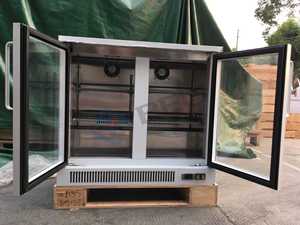 Barra trasera comercial, Enfriador de exhibición de mesa de cerveza, puerta de vidrio triple, <span class=keywords><strong>nevera</strong></span>, Enfriador de bebidas, Enfriador de barra kegorator - Product Image 5
