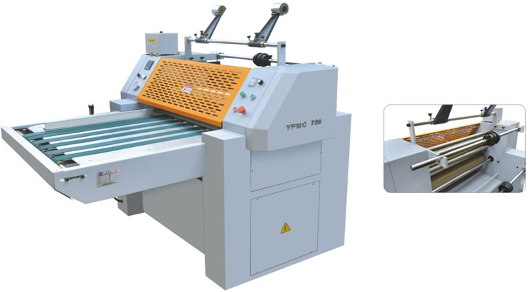 Manual Pre Glued / Glue Less Film Laminating Machine YFMC-720B/920B/1200B