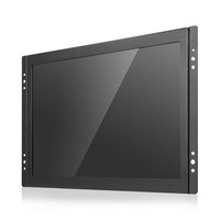 Moniteur industriel ATM intégré de 12 pouces HD 16:10 avec écran large tactile capacitif, interface USB et rétroéclairage LED pour entreprises et jeux