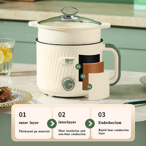 หม้อไฟฟ้าอเนกประสงค์ YUEDISI รุ่นใหม่ สำหรับนักศึกษา<span class=keywords><strong>หอ</strong></span>พัก ใช้ซ้ำได้ <span class=keywords><strong>ทำ</strong></span>บะหมี่กึ่งสำเร็จรูป หม้อไฟฟ้าอเนกประสงค์ - Product Image 5