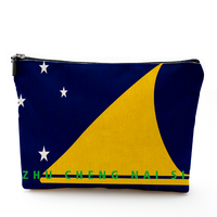Sac à cosmétiques pour femmes avec drapeau de Saint-Vincent-et-les-Grenadines, joli sac de maquillage pour sac à main, sac de voyage pour cosmétiques et articles de toilette