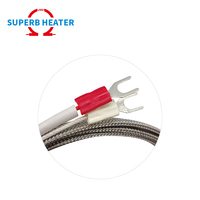 Termopar atornillado de acero inoxidable de 5*30mm, sensor de temperatura de alta precisión tipo K