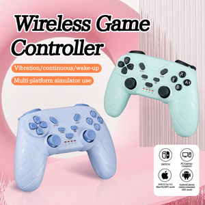 X6 คอนโทรลเลอร์ไร้สาย <span class=keywords><strong>2</strong></span> จอยสติ๊ก & จอยเกม ควบคุมการเคลื่อนไหว สำหรับ Nintendo Switch Lite OLED IOS <span class=keywords><strong>Android</strong></span> โทรศัพท์มือถือ พีซี แมค ทีวี - Product Image 2