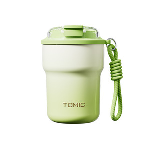 Botella de Agua Aislada de Acero Inoxidable con Revestimiento Interno 316L, Taza de Viaje Portátil, Color Azul Isla Verde Campo - Product Image 2