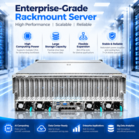Server GPU Kepadatan Tinggi Dual Socket Xeon Rak Server dengan Slot PCIe 5.0 untuk Pelatihan dan Inferensi Model AI