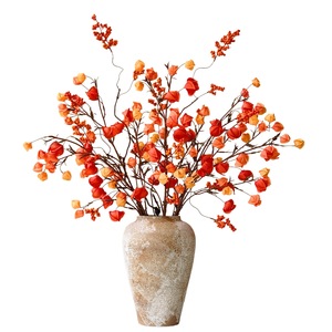 Flores Artificiales Muyu Chronicles, Ramas Individuales de Frutos Rojos de Seda, Decoración para el Hogar de Año Nuevo - Product Image 5