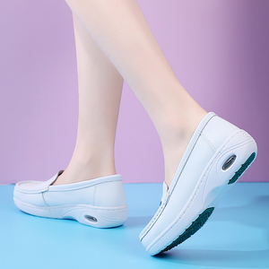 <span class=keywords><strong>Scarpe</strong></span> da Infermiera per <span class=keywords><strong>Donna</strong></span> <span class=keywords><strong>con</strong></span> <span class=keywords><strong>Tacco</strong></span> a Zeppa, Antiscivolo, Slip-On, Tomaia in Microfibra, Suola Intermedia in EVA, <span class=keywords><strong>Scarpe</strong></span> da Lavoro di Sicurezza Composite - Product Image 5