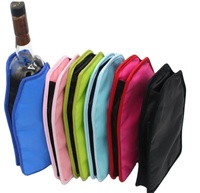 Manchon isotherme réutilisable en tissu nylon imperméable pour sac isotherme à vin, marque Superfit, anti-stress, certifié BS 1970