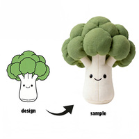 Fabricant de jouets en peluche personnalisés de haute qualité OEM ODM, design végétal, rembourrage en coton PP