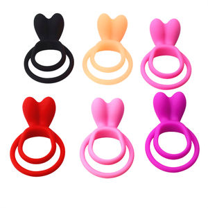 Mainan Seks <span class=keywords><strong>Penis</strong></span> Pria Berkualitas Tinggi, Cincin <span class=keywords><strong>Penis</strong></span> Silikon Berlapis Minyak, Fleksibel, untuk Menunda Ejakulasi, Cincin <span class=keywords><strong>Penis</strong></span> Ganda - Product Image 6