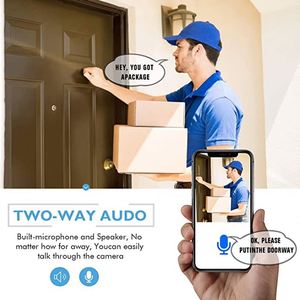 Caméra de sécurité intelligente pour femmes, avec fonction torche, pour portes, clôtures et autres applications (Baseia, Beasus, <span class=keywords><strong>Camara</strong></span>, Celana) - Product Image 4