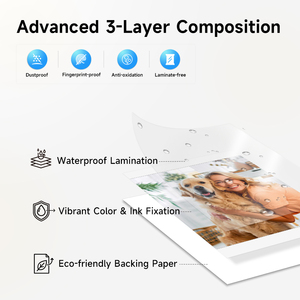 Tinta y <span class=keywords><strong>Papel</strong></span> Adhesivo Compatibles con Canon <span class=keywords><strong>Selphy</strong></span> KP-108IN, Caja de Tinta de 3 Colores, 108 Hojas de <span class=keywords><strong>Papel</strong></span> Brillante de 4x6 para <span class=keywords><strong>Selphy</strong></span> CP1500 <span class=keywords><strong>CP1300</strong></span> - Product Image 3