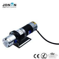 Pompe à engrenages à entraînement magnétique micro-électromagnétique en acier inoxydable 316L, étanche, avec moteur 24V, haute pression 20 bars, garantie 1 an
