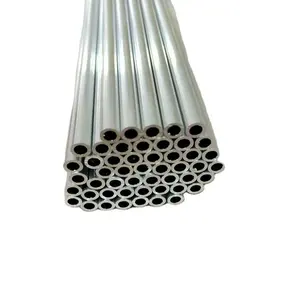 Tubos de aluminio de aleación T5 T6, acabado de molino, 6063, 6065, 7003, 7075, 7001