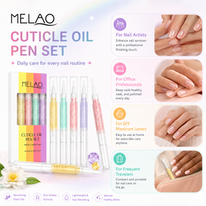 Set <span class=keywords><strong>de</strong></span> Lápices <span class=keywords><strong>de</strong></span> Aceite Hidratante para Cutículas <span class=keywords><strong>de</strong></span> Marca Blanca, Ligeros, No Grasosos, con Infusión <span class=keywords><strong>de</strong></span> <span class=keywords><strong>Plantas</strong></span> para el Cuidado Diario <span class=keywords><strong>de</strong></span> Manos y Uñas, Aceite Esencial - Product Image 2