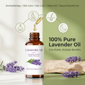 Huile Essentielle de Lavande Pressée à Froid 100ml Huile de Lavande Pure Non Raffinée pour Soins de la Peau Massage Aromathérapie Vente en Gros - Product Image 6