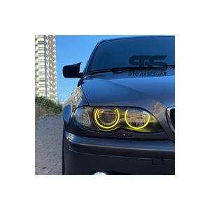 Bmw E46 Batman copertura specchio pipistrello Piona nero compatibile con le custodie tra 1998 - 2005
