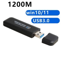 Nouveau AC 1200Mbps 1300Mbps 1800Mbps USB3.0 adaptateur Wifi 5.8G double bande carte réseau sans fil récepteur de Signal USB adaptateur Wifi