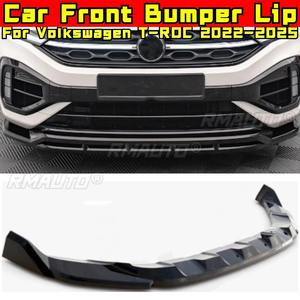 Protector de Parachoques Delantero para Automóvil, Difusor, Spoiler, Protector de Carrocería para Volkswagen T-ROC 2022-2025, Accesorios para Automóvil - Product Image 2