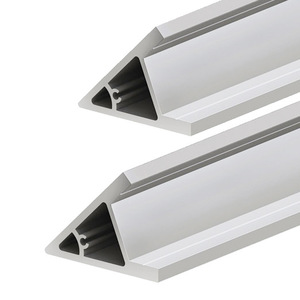 Aluminum Angle Profile 45 Degree 6063 Alloy Industrial Frame Connectors For Automation Equipment - Product Image 1