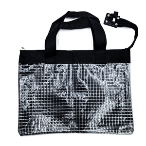 Túi mua sắm có thể giặt tái chế tag EAS báo động <span class=keywords><strong>RF</strong></span> và am 30*40cm hoặc tùy chỉnh Oxford vải khóa túi cửa hàng an ninh lockbag - Product Image 1