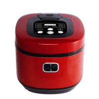 Cuisinière à riz électrique numérique intelligente automatique de 5 L, grande capacité, antiadhésive, portable, multifonctionnelle pour la maison, l'extérieur, l'hôtel, les camping-cars