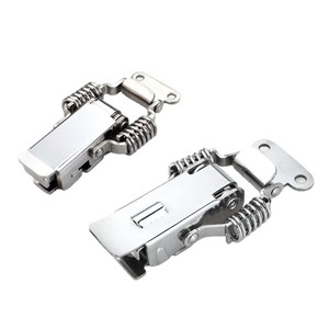 304 Stainless Steel Buckle A157 A168 Spring Loaded Self Locking Fastener For <b>Electrical</b> <b>Instrument</b> Cabinets - Product Image 1