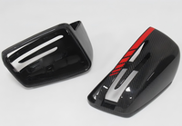 Coque de rétroviseur en fibre de carbone de remplacement pour Mercedes Classe E W213 W238 E63 AMG, Kit carrosserie de coque de rétroviseur latéral