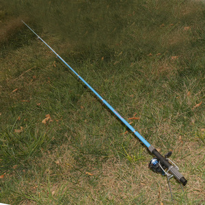 Ensemble de cannes à pêche en mer 2,1 m, canne à lancer complète pour la pêche en eau salée, pour débutants - Product Image 3