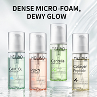 Sérum PDRN OEM ODM Marque Privée Niacinamide Acide Hyaluronique Mousse Renouvellement Fermeté Élasticité Éclat Nourrissant Soin Quotidien