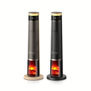 Chauffage PTC à commande numérique, ventilateur oscillant à 360 degrés, thermostat réglable, efficacité énergétique A++, 1100W/2200W, 400-499 - Product Image 1